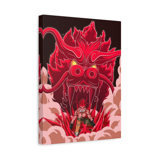 The Red Dragon Canvas