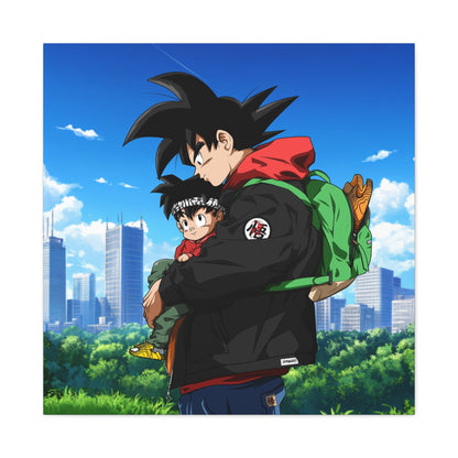 Father and Son Canvas