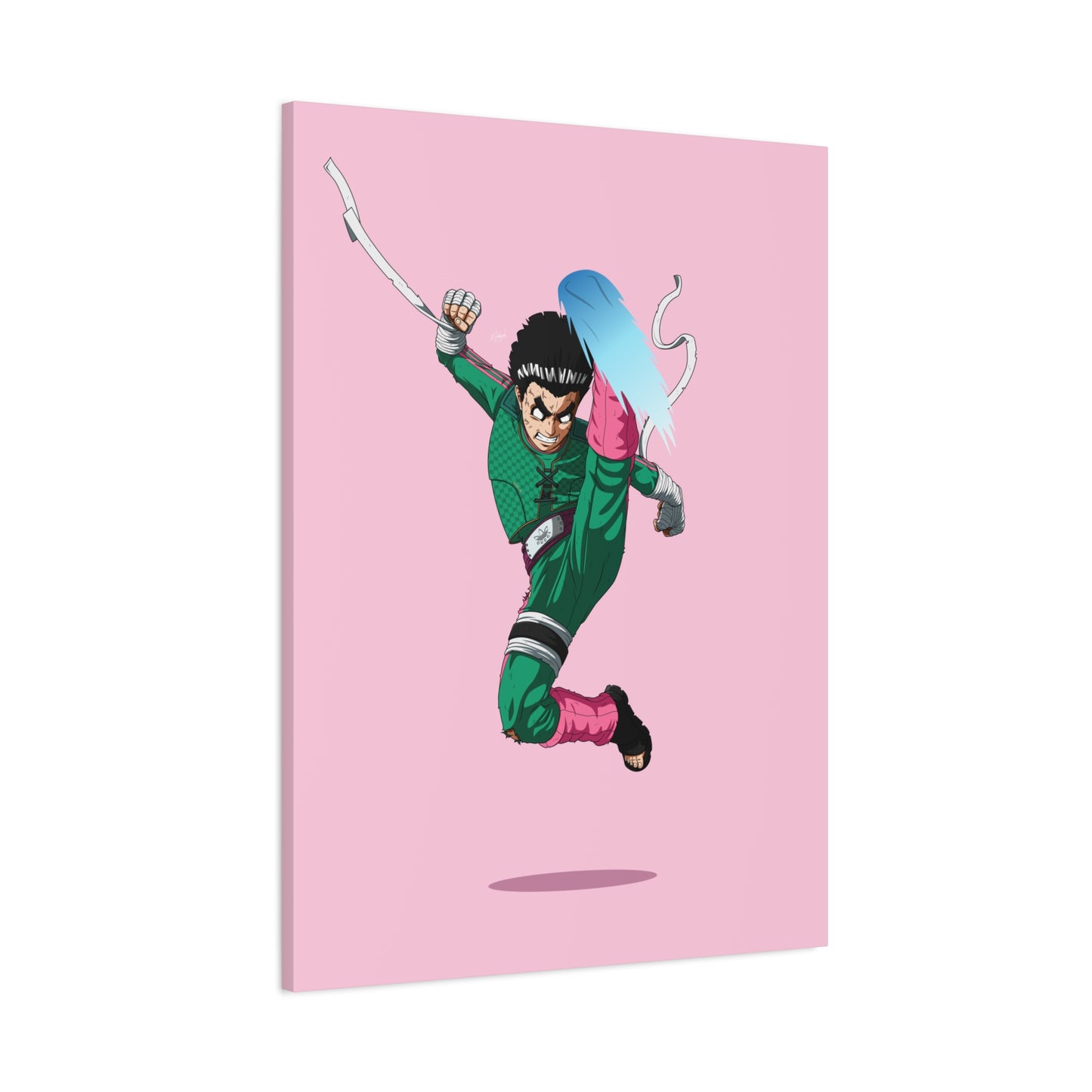 Green Hurricane Canvas