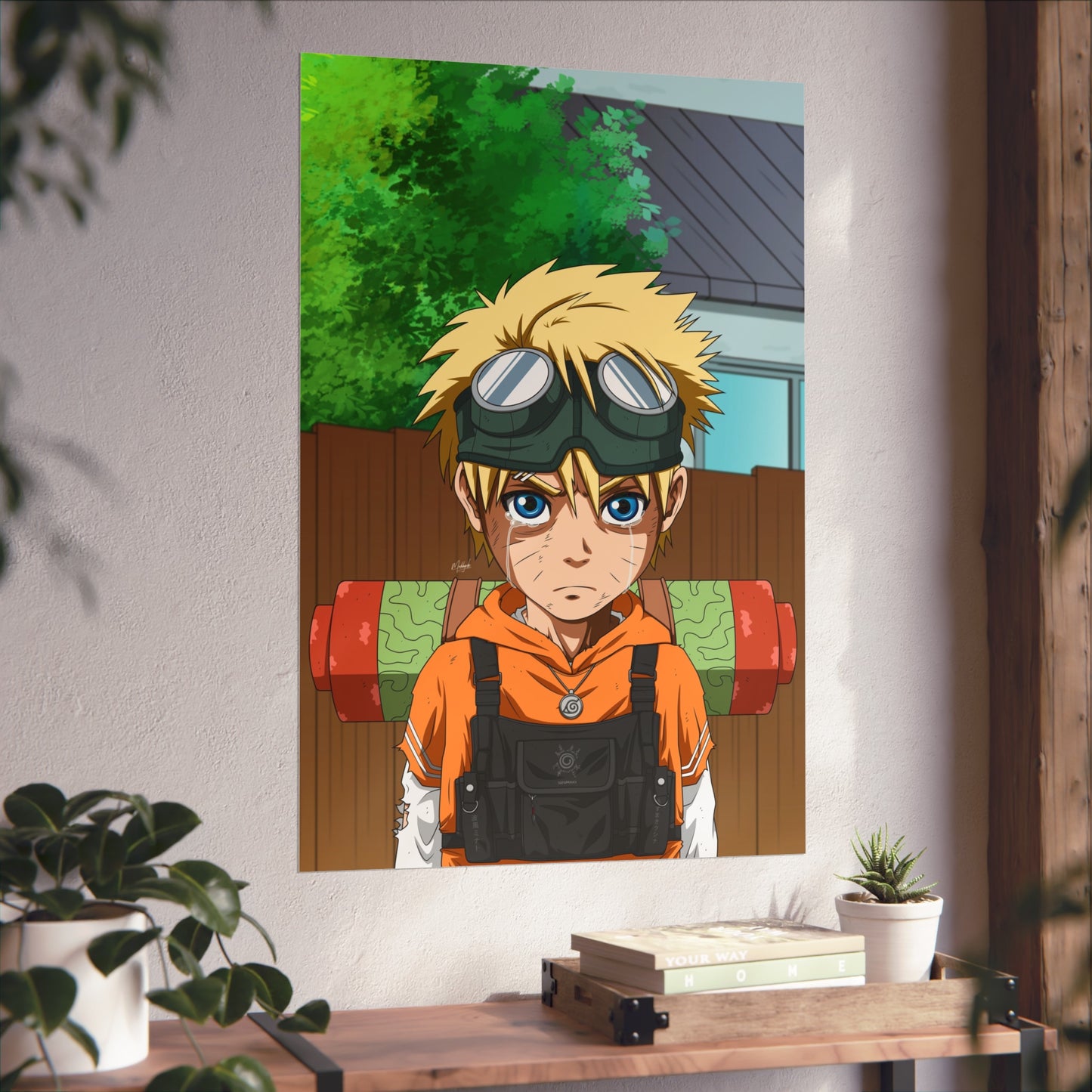 The Orange Spark Poster