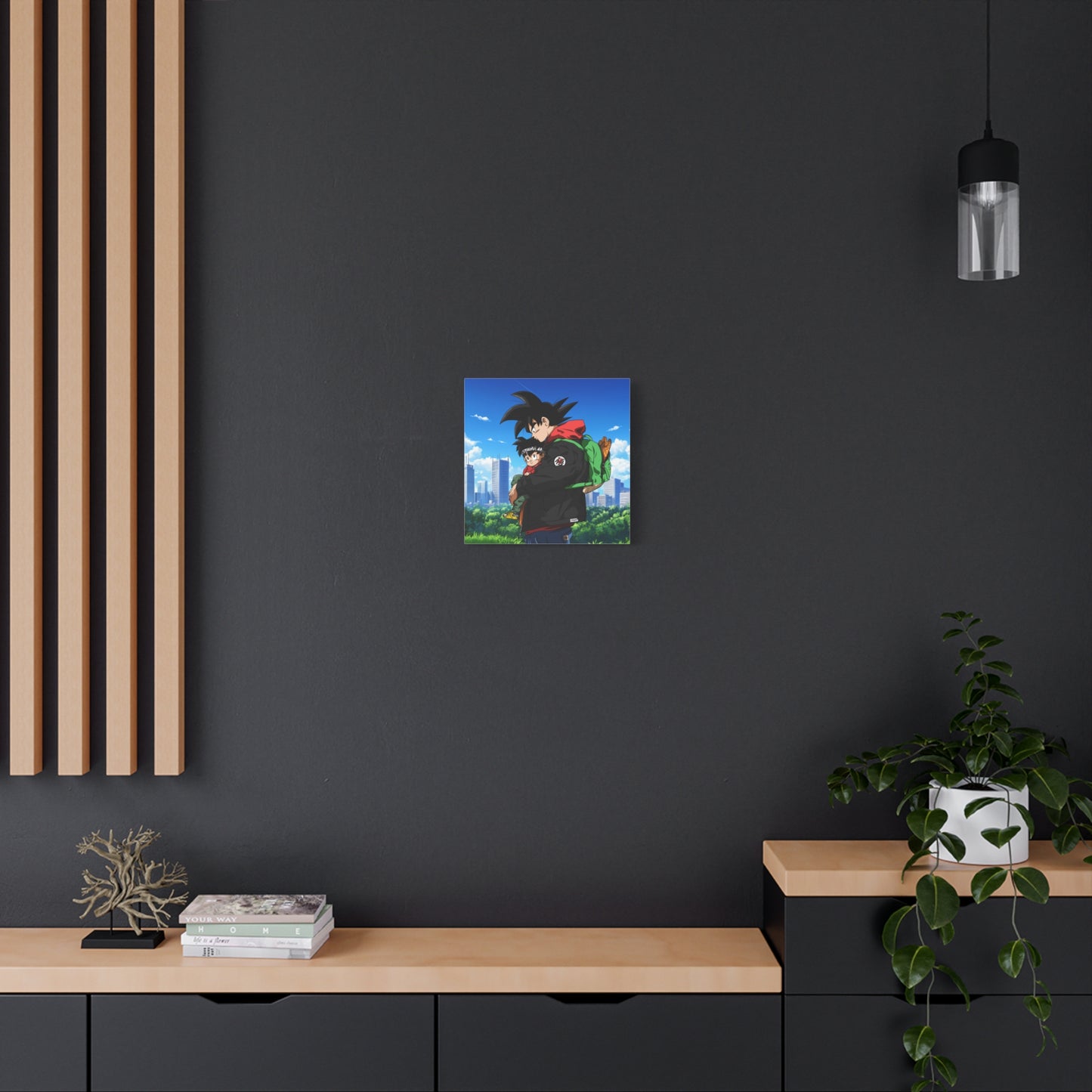 Father and Son Canvas