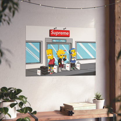 Springfield Streets Poster