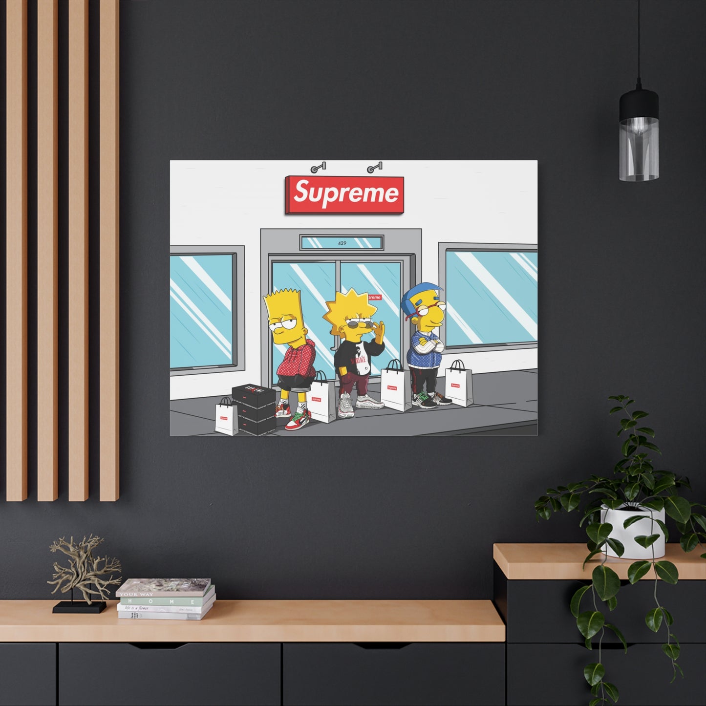 Springfield Streets Canvas