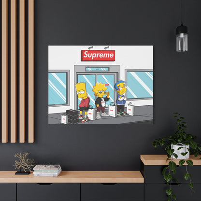 Springfield Streets Canvas