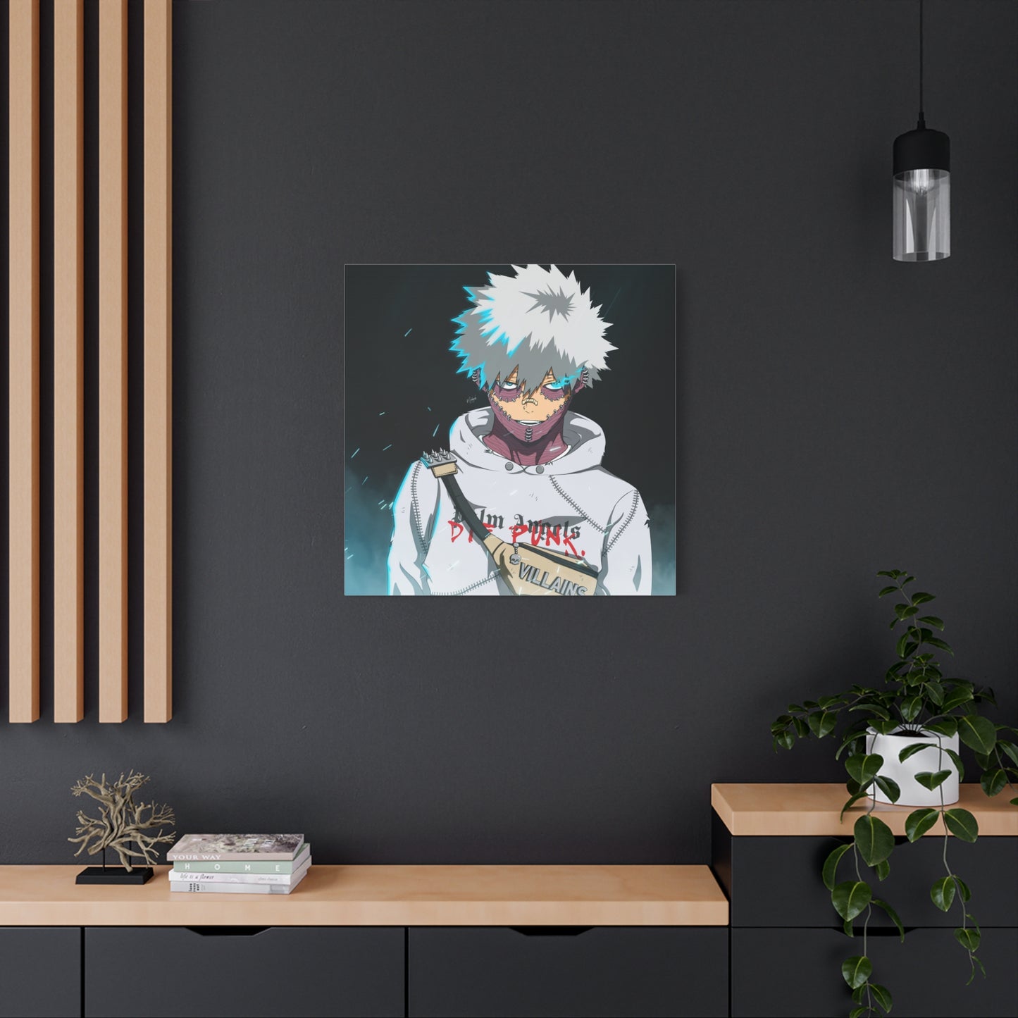 The White Dusk Canvas