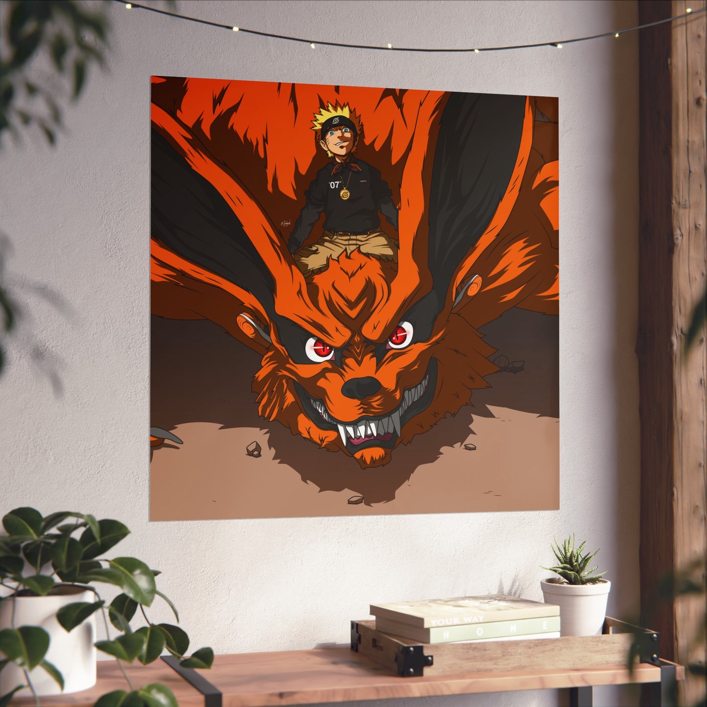 The Ninja and Fox Poster
