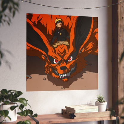 The Ninja and Fox Poster