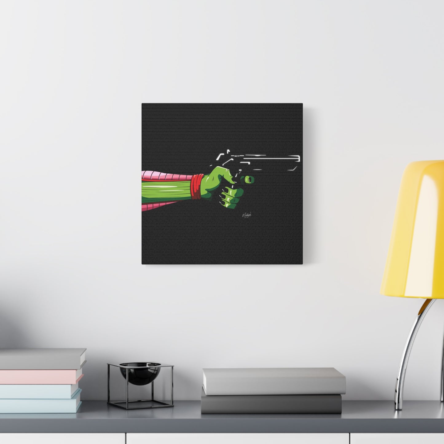 Namek Gun Canvas