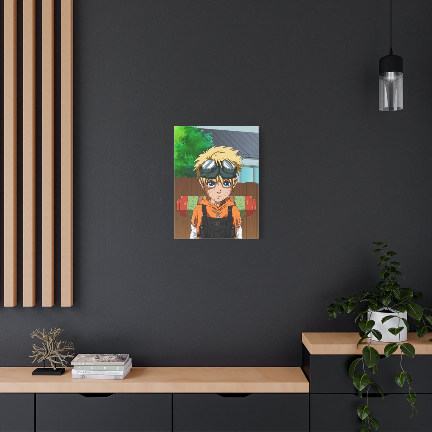 The Orange Spark Canvas