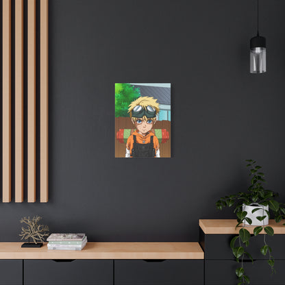 The Orange Spark Canvas
