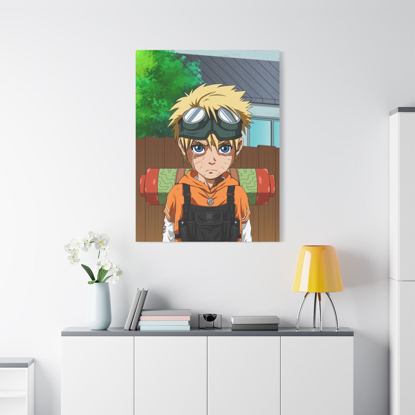 The Orange Spark Canvas