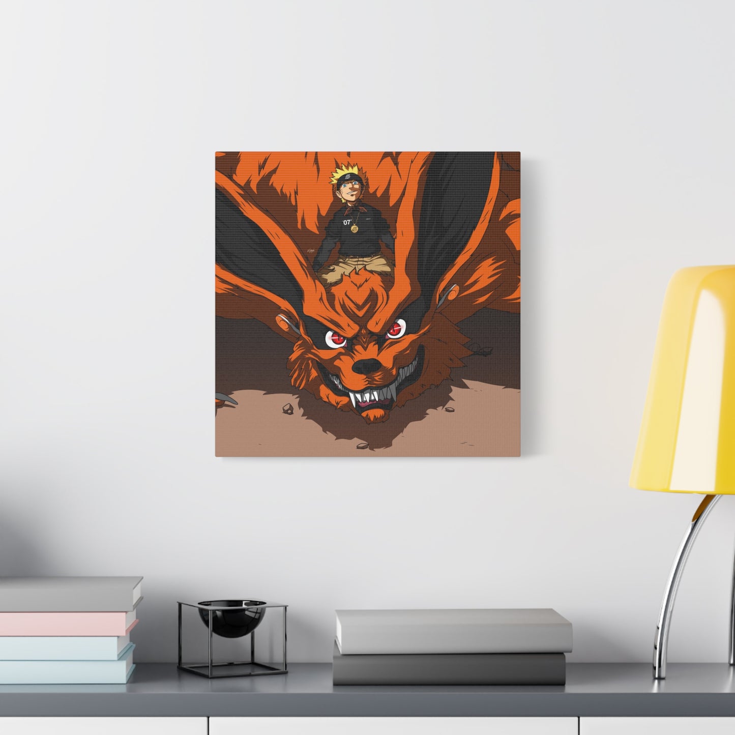 The Ninja and Fox Canvas