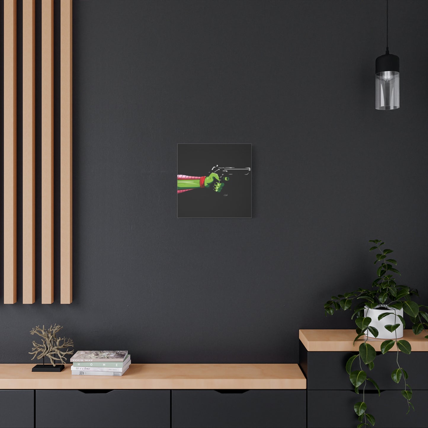 Namek Gun Canvas