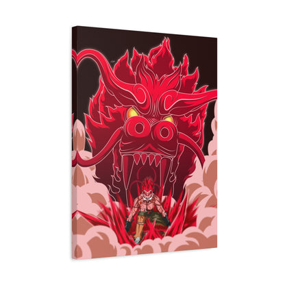 The Red Dragon Canvas