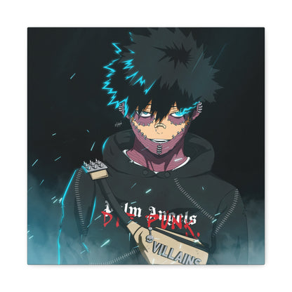 The Blue Flame Canvas