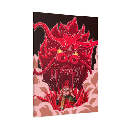 The Red Dragon Canvas