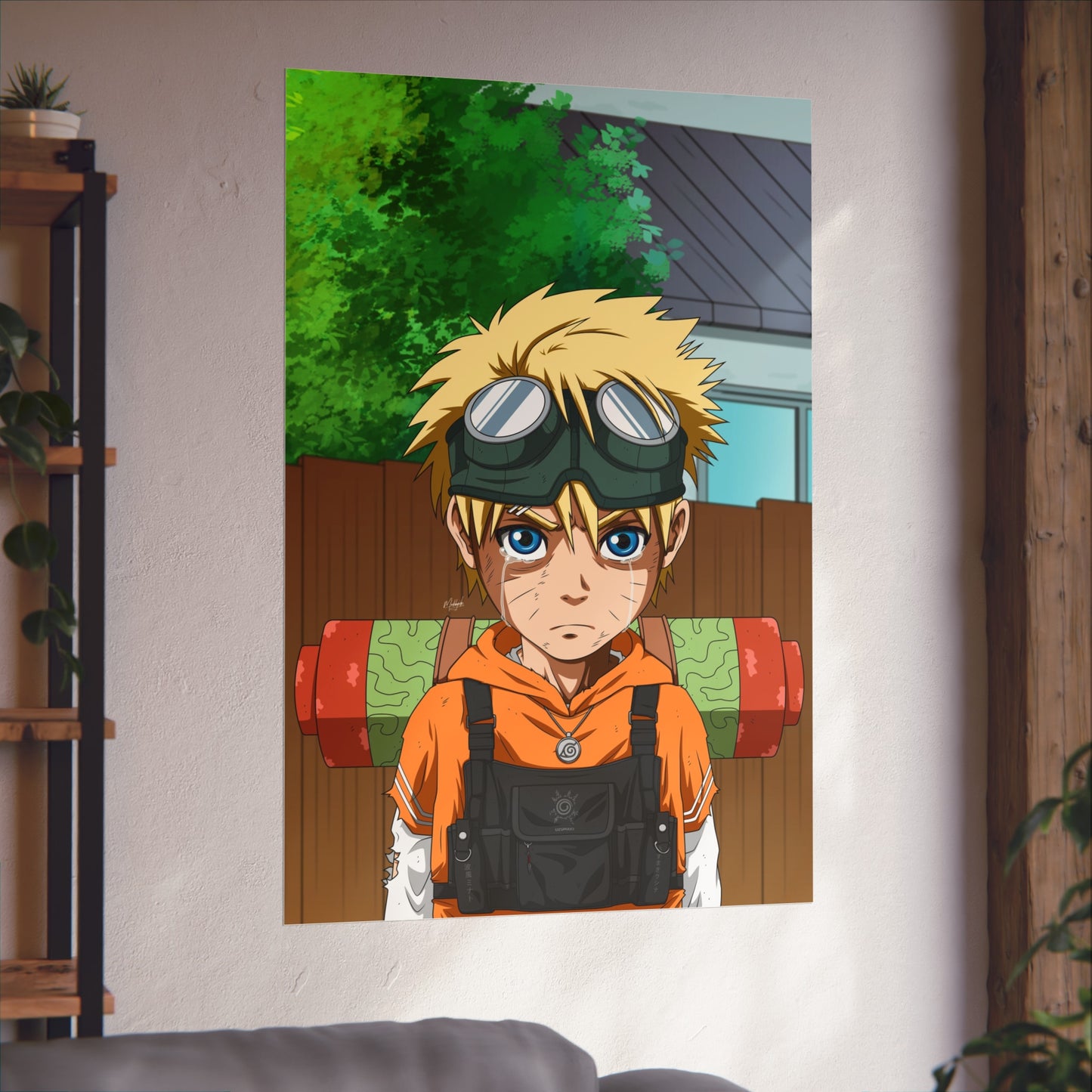 The Orange Spark Poster