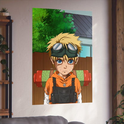 The Orange Spark Poster
