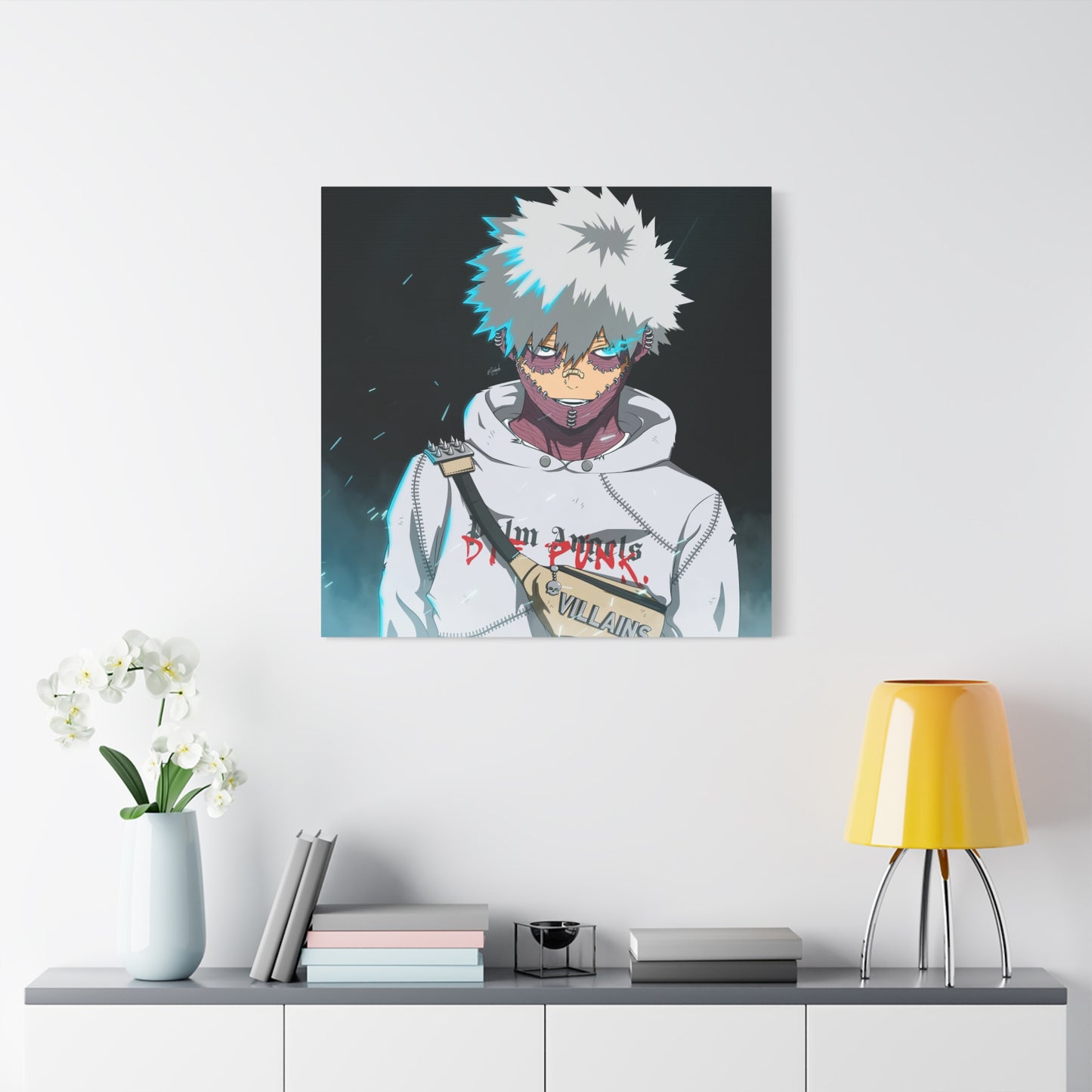 The White Dusk Canvas