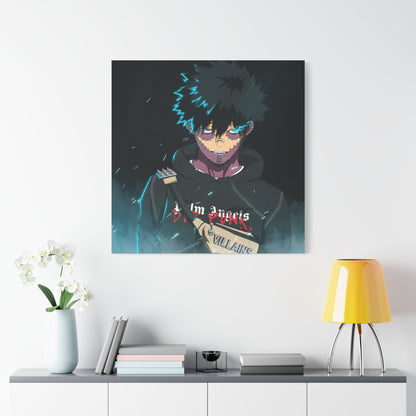 The Blue Flame Canvas