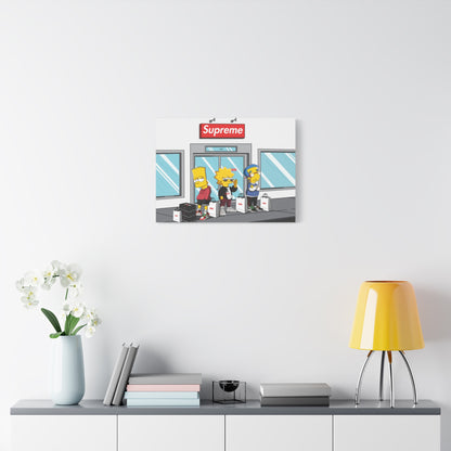 Springfield Streets Canvas