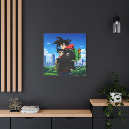 Father and Son Canvas