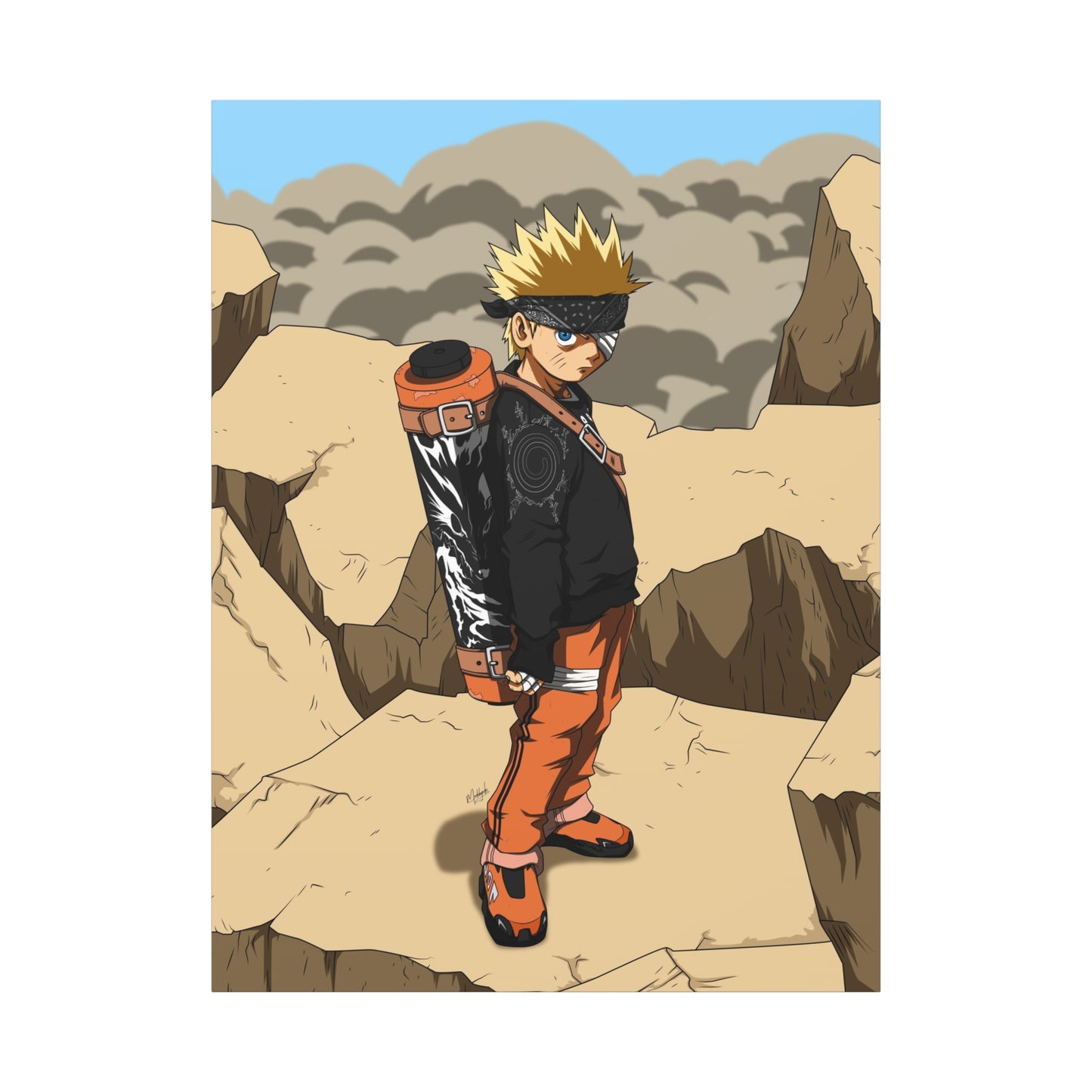 The Knucklehead Ninja Canvas