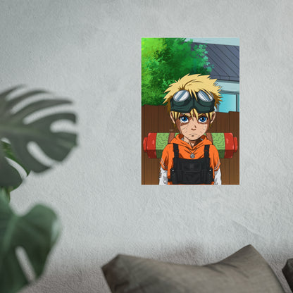 The Orange Spark Poster