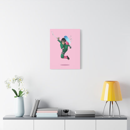 Green Hurricane Canvas