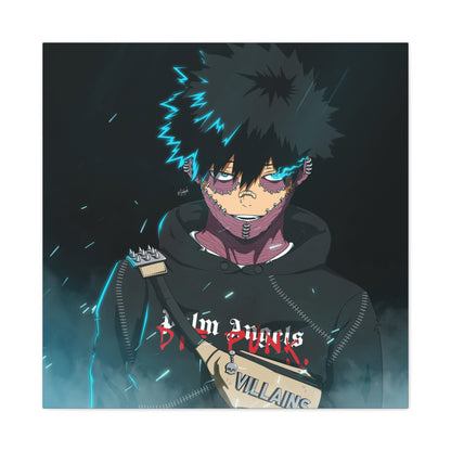 The Blue Flame Canvas
