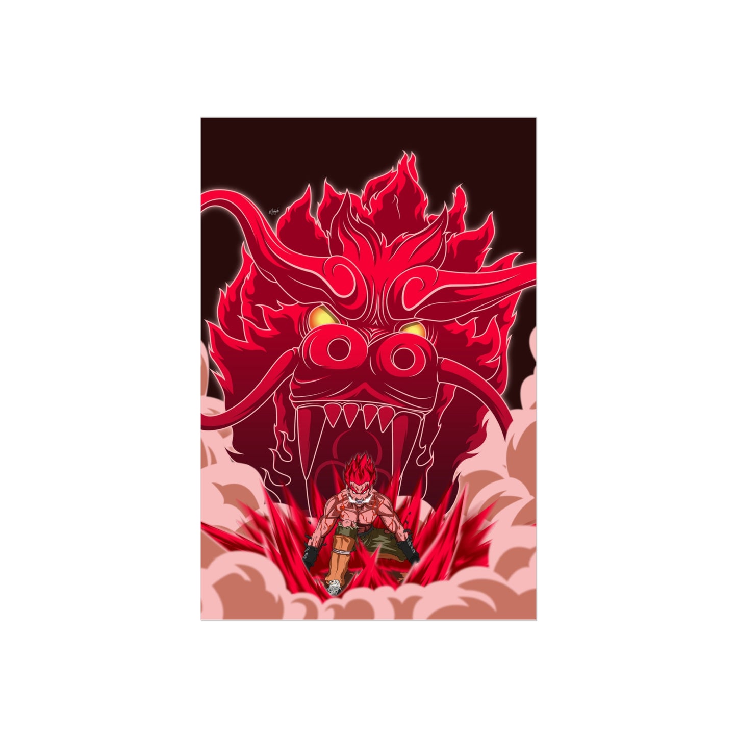 The Red Dragon Poster
