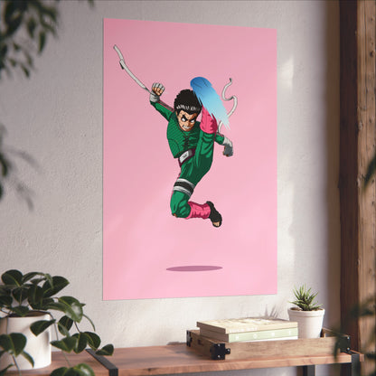 Green Hurricane Poster