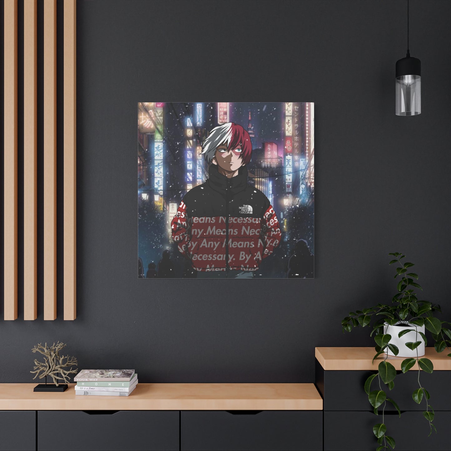 The Snowflame Kid Canvas