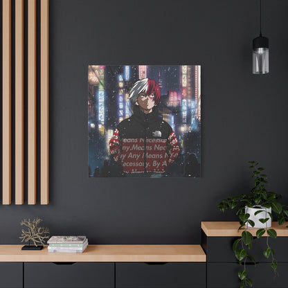 The Snowflame Kid Canvas