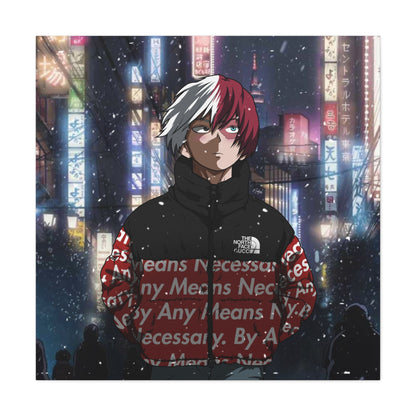 The Snowflame Kid Canvas