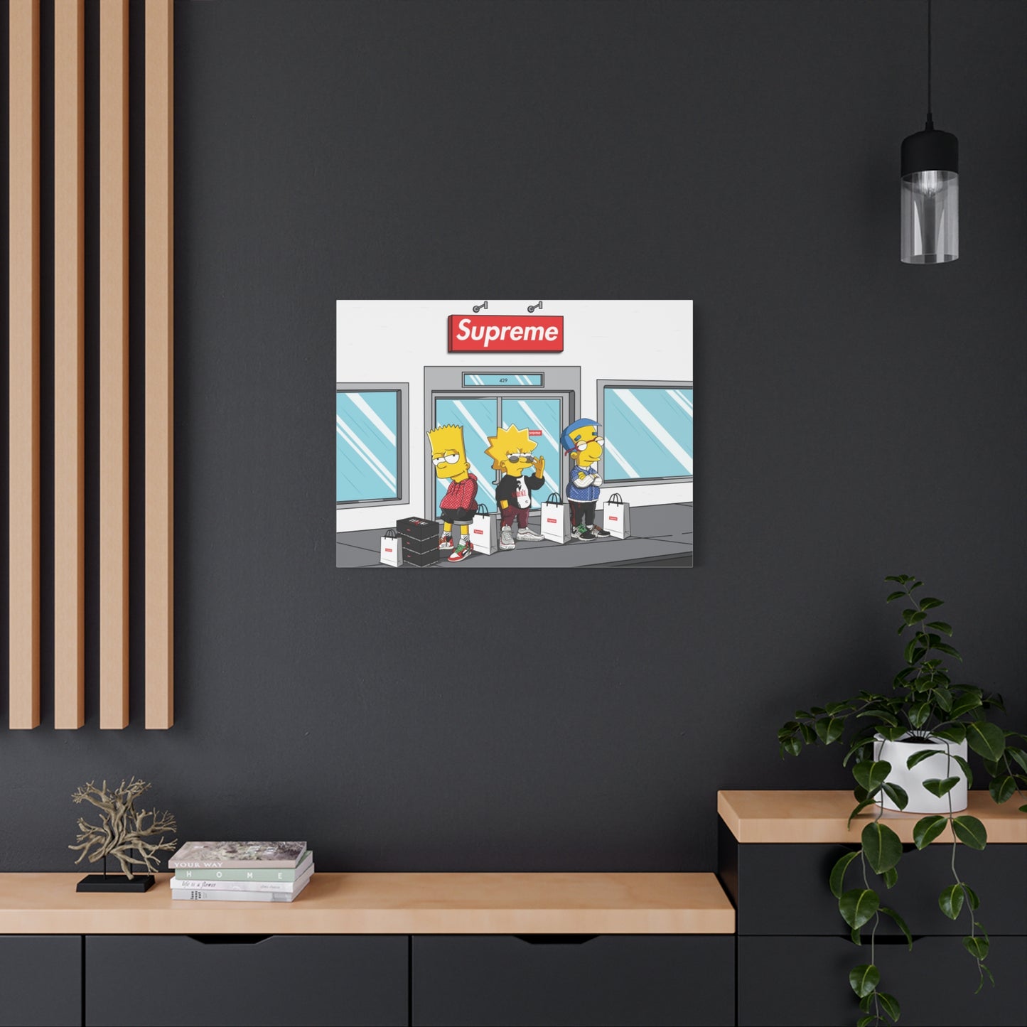 Springfield Streets Canvas