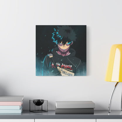The Blue Flame Canvas
