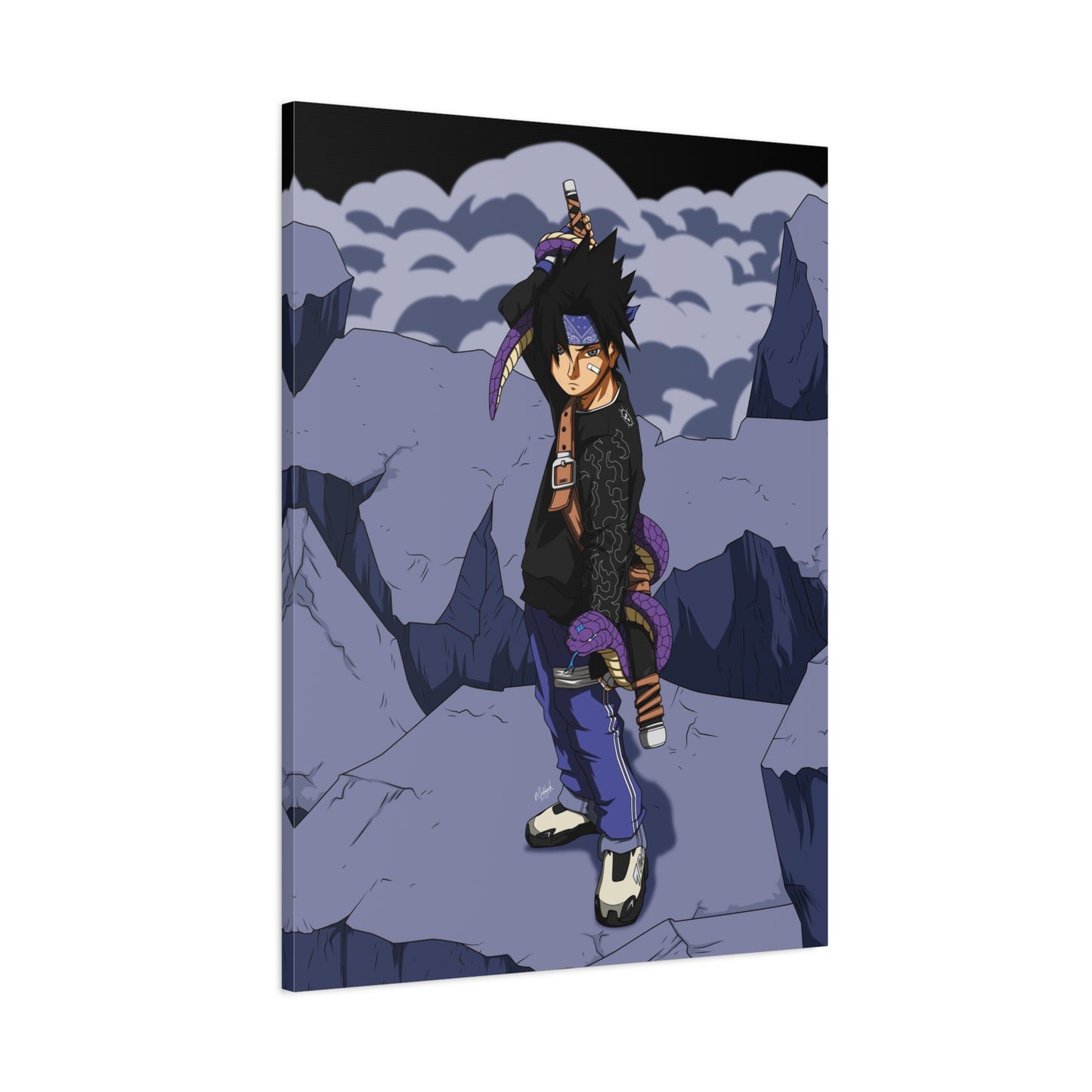 The Silent Storm Canvas