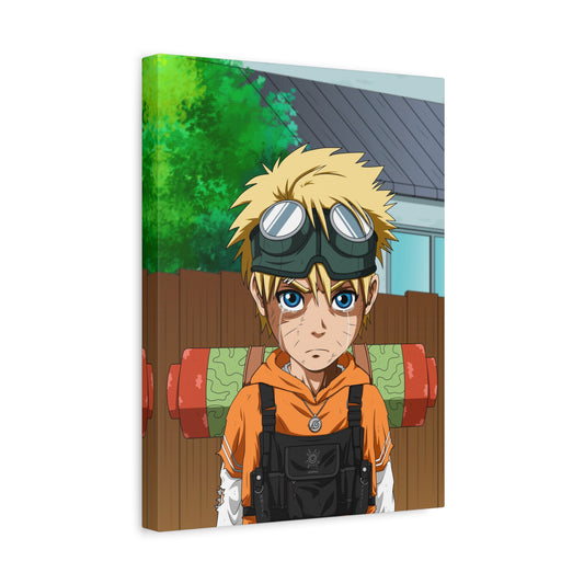 The Orange Spark Canvas