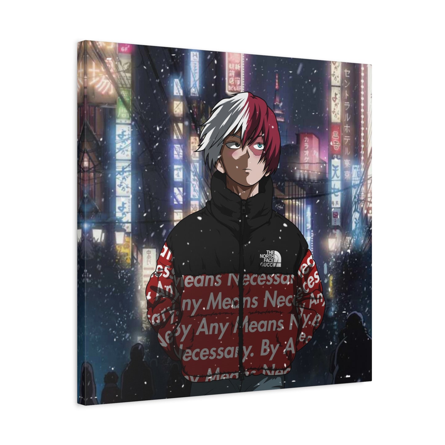 The Snowflame Kid Canvas