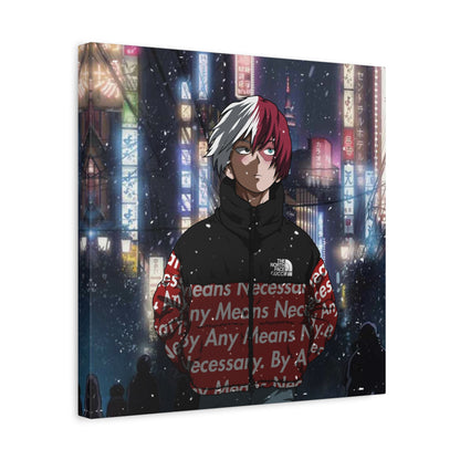 The Snowflame Kid Canvas