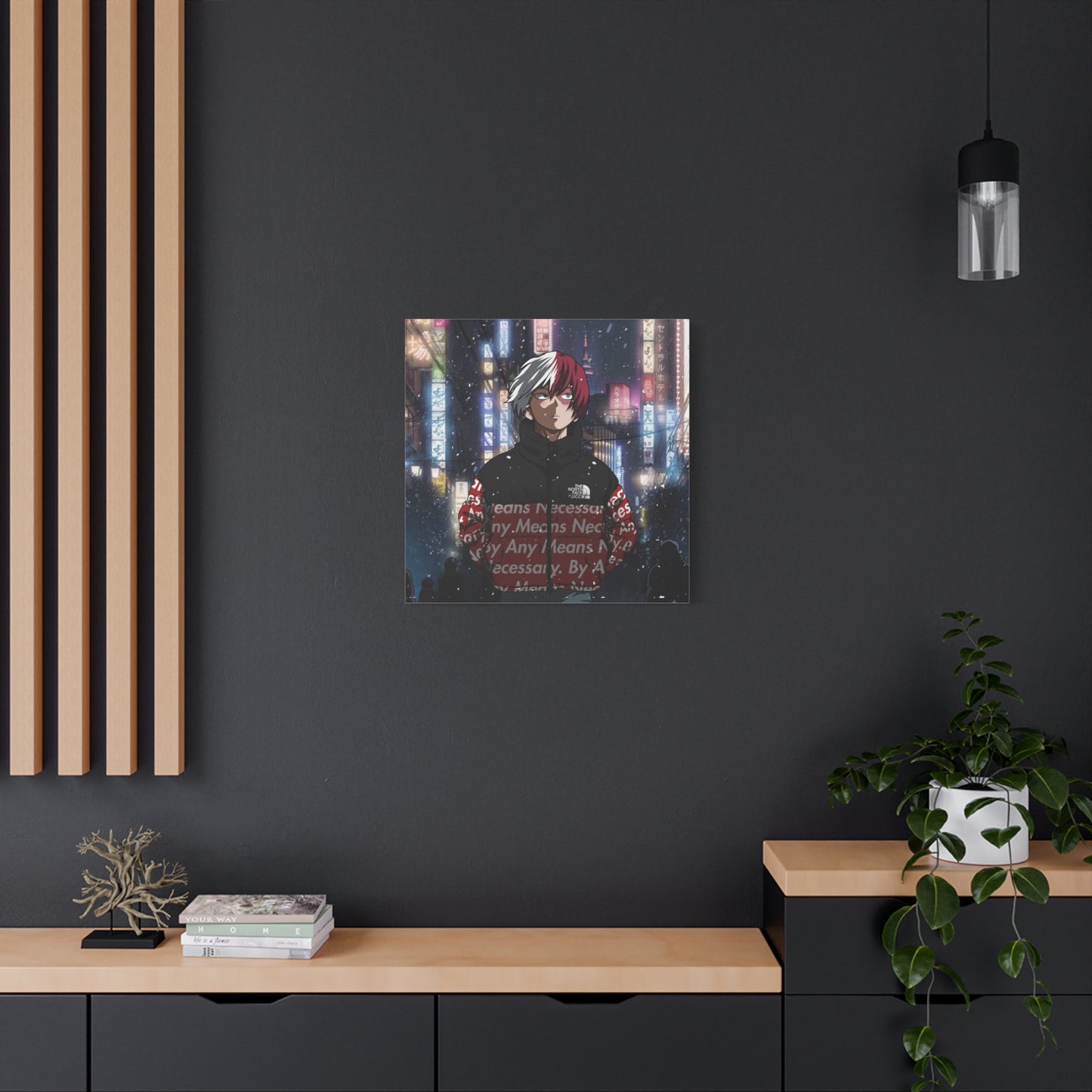 The Snowflame Kid Canvas
