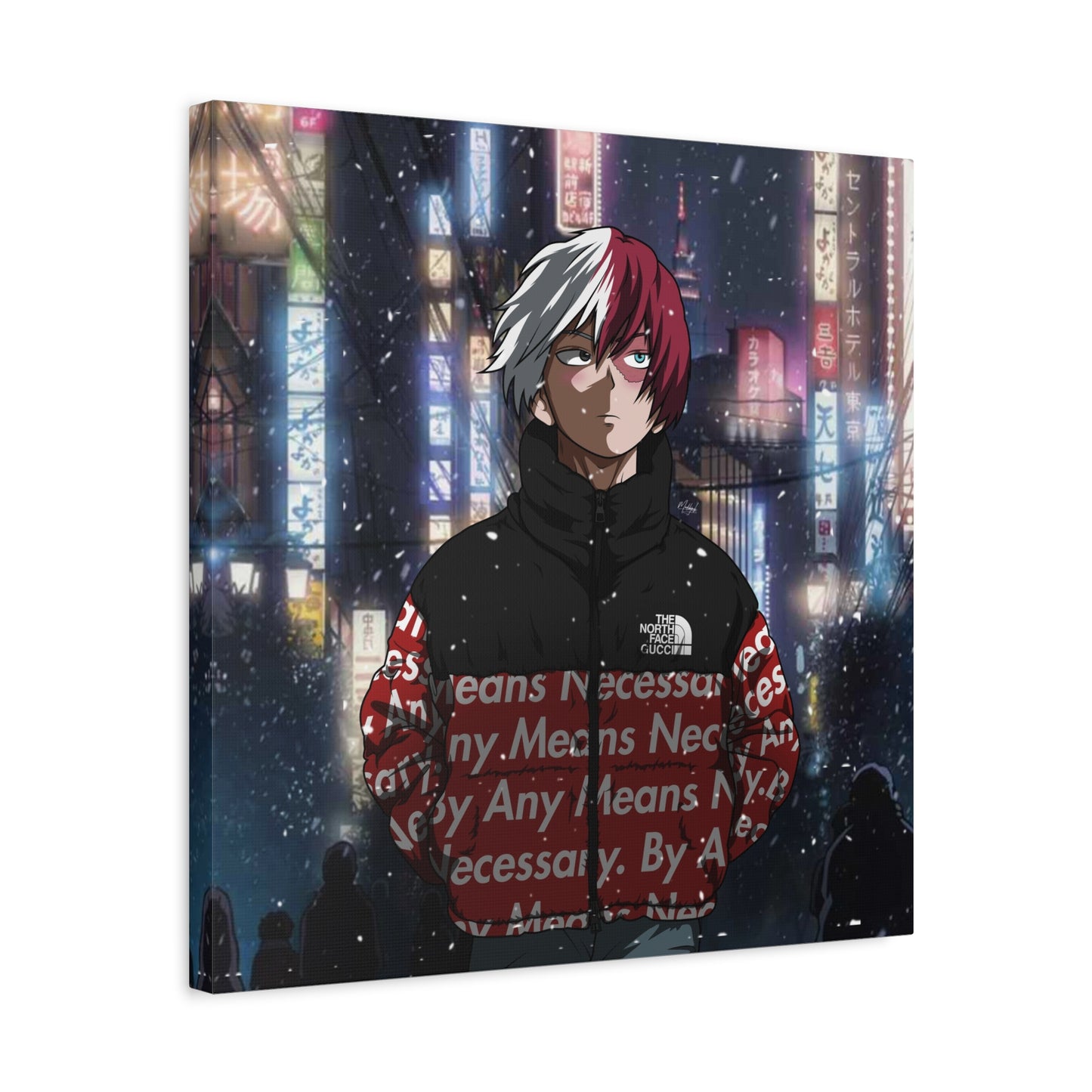 The Snowflame Kid Canvas