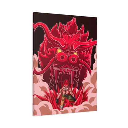 The Red Dragon Canvas