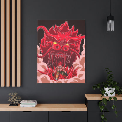 The Red Dragon Canvas