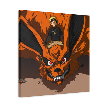 The Ninja and Fox Canvas