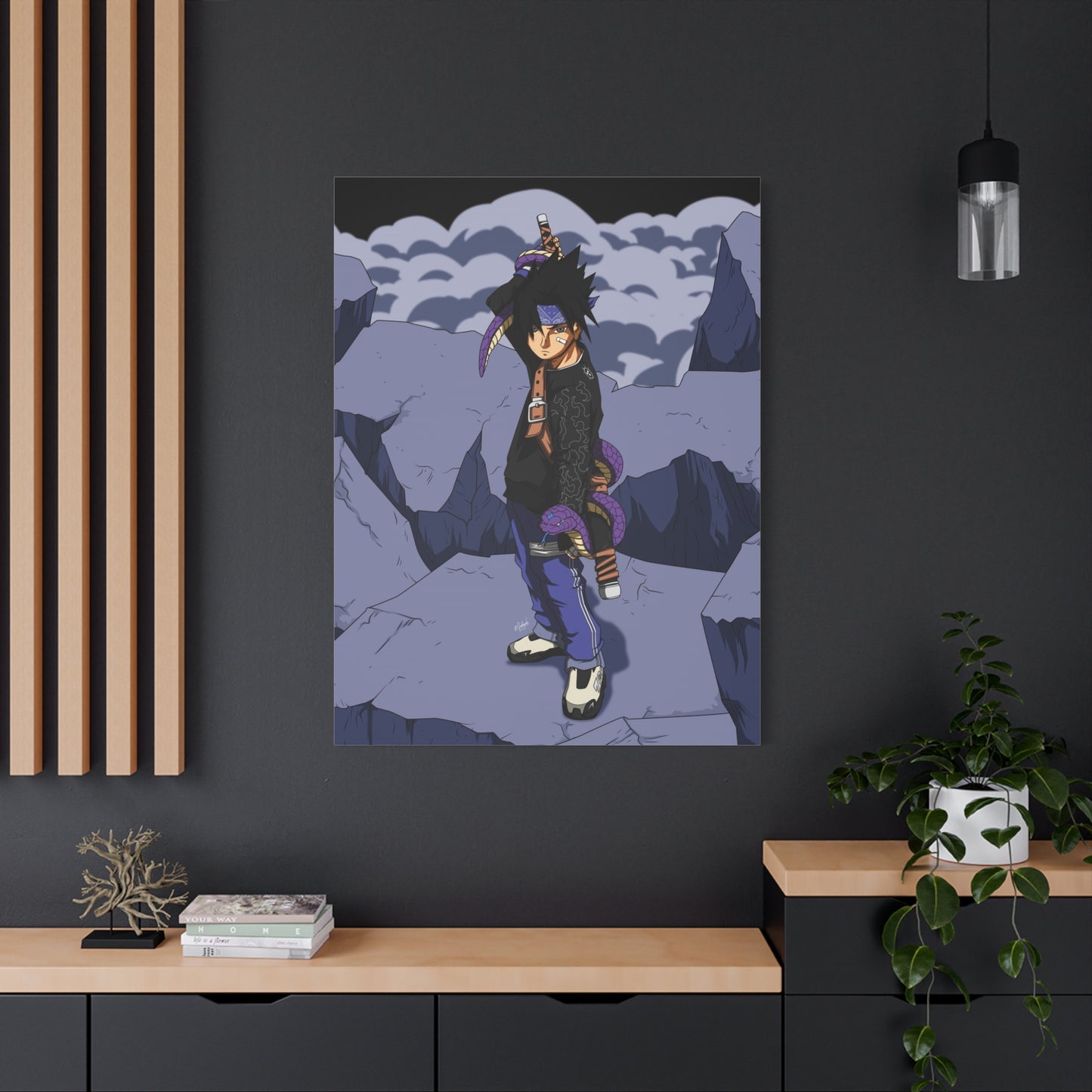 The Silent Storm Canvas