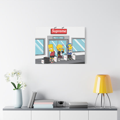 Springfield Streets Canvas
