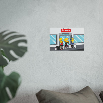 Springfield Streets Poster