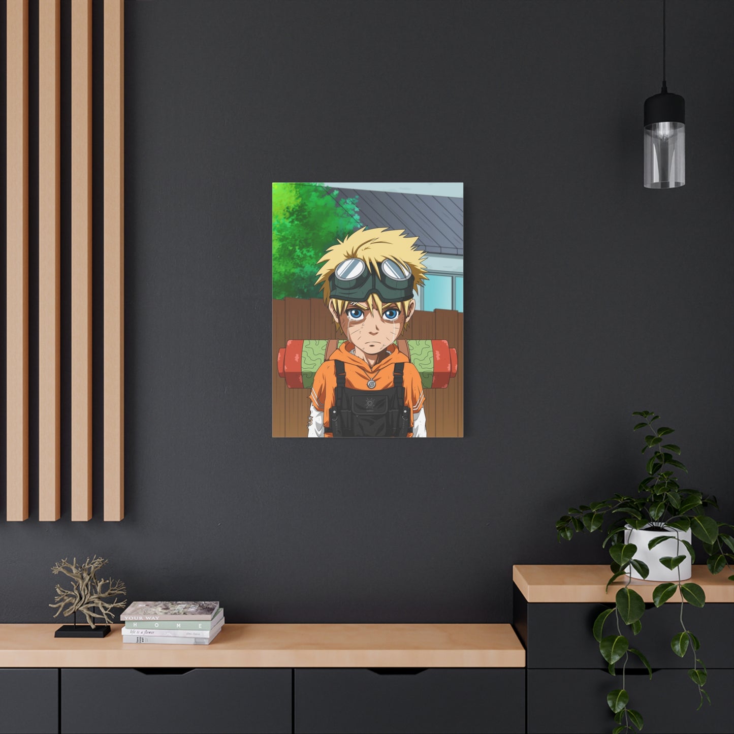 The Orange Spark Canvas
